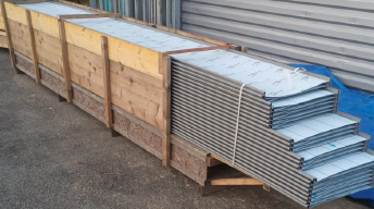 Bacs à joint debout